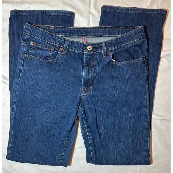 Ralph Lauren Straight Dark Wash Woman's Jeans Size 12 - Picture 2 of 7
